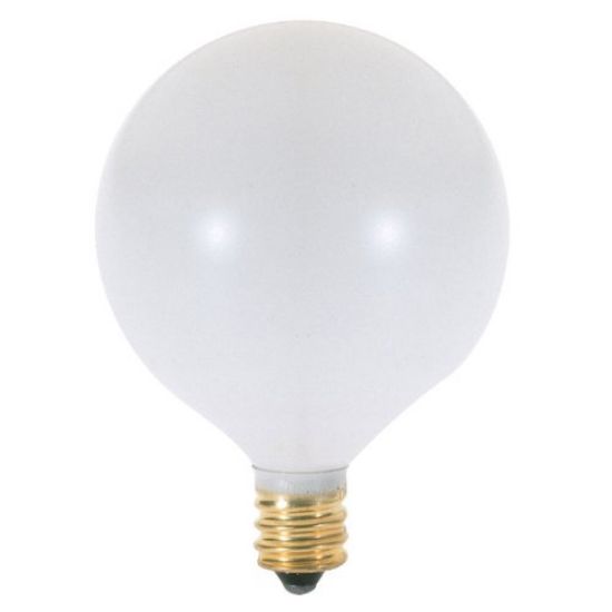 Picture of Light-Bulb Globe-shape G-16½ Base Satin White