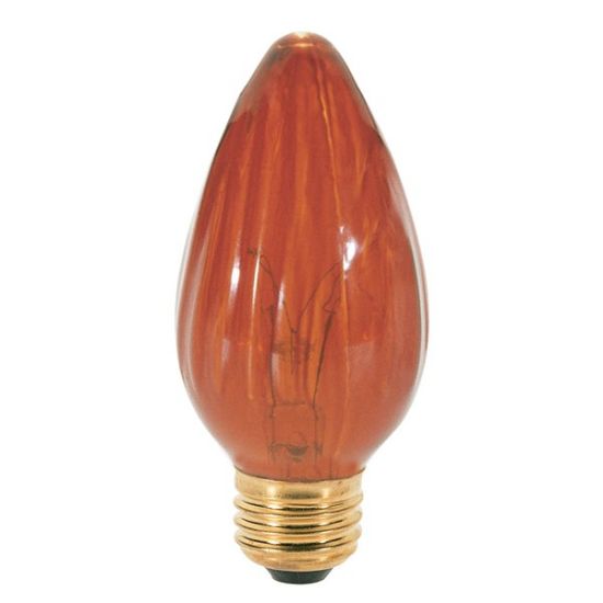 Picture of Light-Bulb F15 Flame-Shape Amber