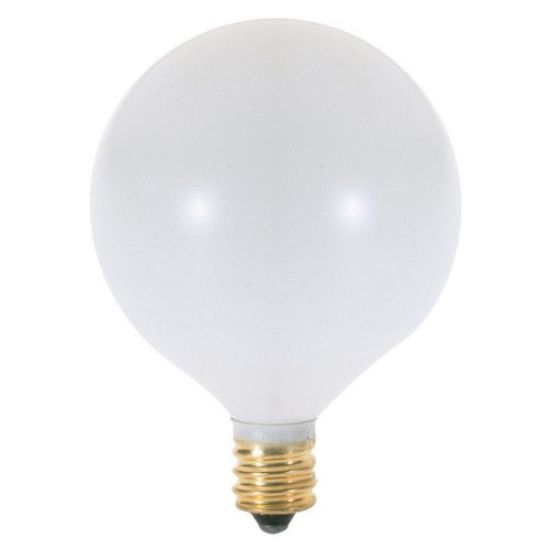 Picture of Light-Bulb Globe-shape G-16½ Base Satin White