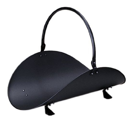 Picture of 19" Black Steel Wood Basket