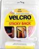 Picture of Hook-&-Loop Fastener-Tape Adhesive-Back White 3/4"