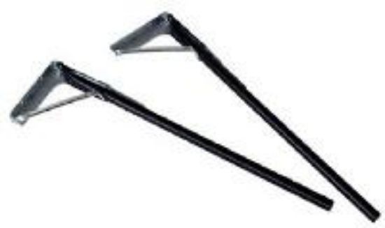 Picture of Black Game Table-Leg