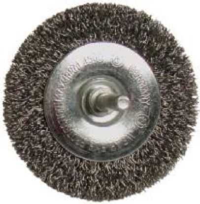 Picture of Wire-wheel-brush Coarse 3" 1/4"-shank
