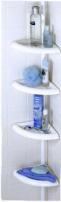 Picture of 4 Tier Bath-Caddy Corner-Mount