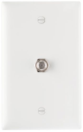 Picture of Coaxial-Cable White Wall-Plate