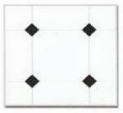 Picture of 5th Avenue Black-&-White Floor-Tile
