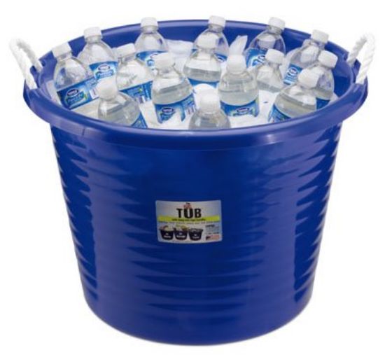 Picture of 17-gallon Blue Utility Tub