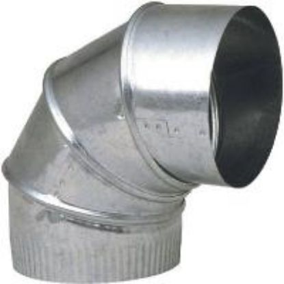 Picture of Galvanized-Steel Furnace-Elbow 90° 3"