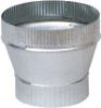 Picture of Galvanized-Steel Furnace-Pipe Increaser 4" x 6"