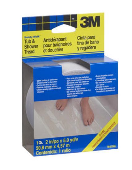 Picture of 7641 Clear Tub-&-Shower Tread 2"