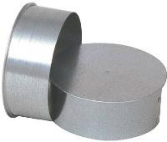Picture of 4" Galvanized Steel Round Cap