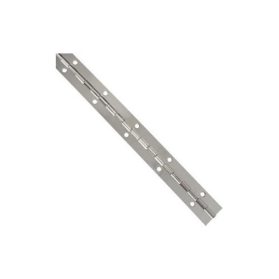Picture of Continuous-Hinge Nickel 1-1/16" x 12"