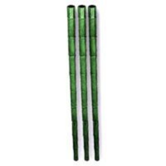 Picture of Natural Bamboo Plant Stakes Green 3'