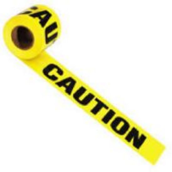 Picture of Barricade-tape "caution" 3" X 1000' X 0.002"