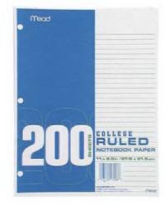 Picture of College-Ruled Fill-Paper