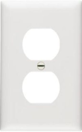 Picture of Duplex-Receptacle White Wall-Plate