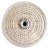 Picture of 6" Muslin Spiral Sewn Buffing Wheel