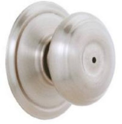 Picture of Satin-Nickel Geo Privacy-Lock