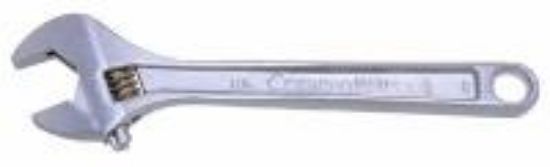 Picture of Adjustable-Wrench Chrome 1-1/2" Jaw 12"