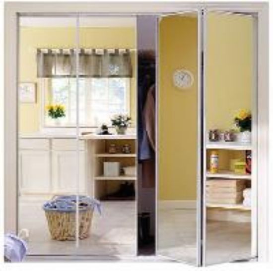Picture of 24 x 80-1/2 White Mirror Door