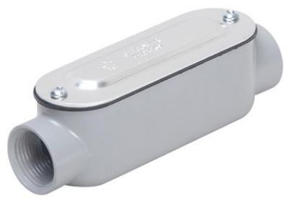 Picture of Conduit-Body 1/2" Rigid C-Type Cast-Aluminum Powder-Coat With Gasket
