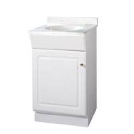 Picture of 18 x 16 White Combination Vanity & Top