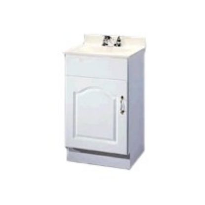 Picture of 18 x 16 White Combination Vanity & Top
