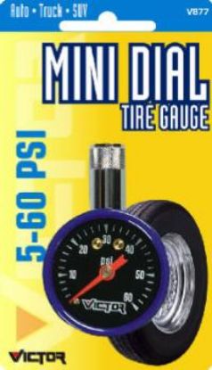 Picture of Mini Tire-Gauge 5-50 PSI