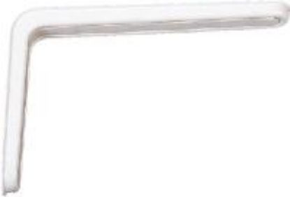Picture of 10" White All-Purpose L Shelf-Bracket