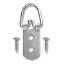 Picture of Picture-Hanger D-Ring Zinc-Plated 2-Hole