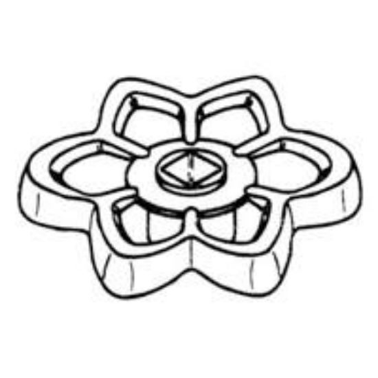 Picture of Sillcock-Handle Wheel Style Round Stem