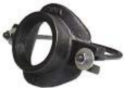 Picture of 4" X 2" Tapped Saddle-Tee Cast-Iron With Bolt