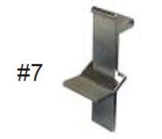 Picture of #7 SINK RIM CLIPS 6 PER BAG