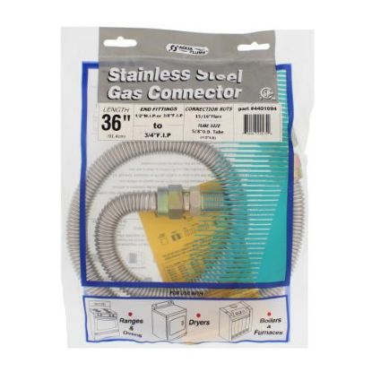 Picture of Gas-Connector 3/4" FPT x 1/2" MPT 36"