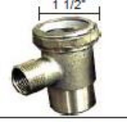 Picture of 1-1/2" Slip-Joint New Style Washing-Machine Tee 3/4 Mpt X 1/2 Fpt