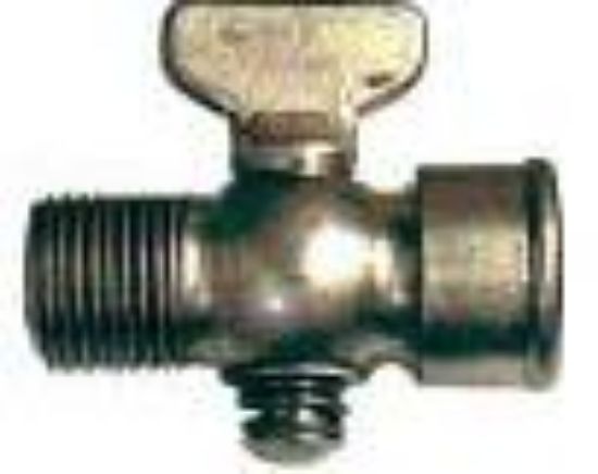 Picture of 3/8" Air-Cock M X F Tee Handle 5/32 Port Spring-Bottom 80 Psi