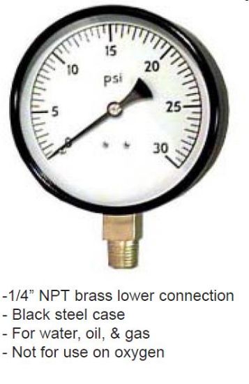 Picture of 2" 100# Pressure-Gauge