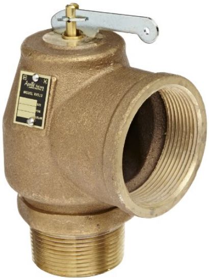 Picture of 1-1/2" SIDE OUTLET Pop-Safety-Valve 15 PSI 1900 BTU