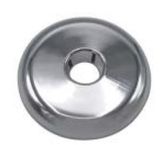 Picture of 1" IPS PLASTIC Floor-&-Ceiling Pipe-Escutcheon Chrome