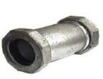 Picture of 1/2 X 2-3/4" Reg Galvanized Steel Compression-coupling Imported