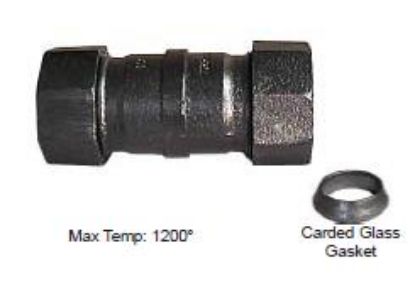 Picture of 1-1/2" Compression Fittings For Steam Coupling With High-Temperature Gasket