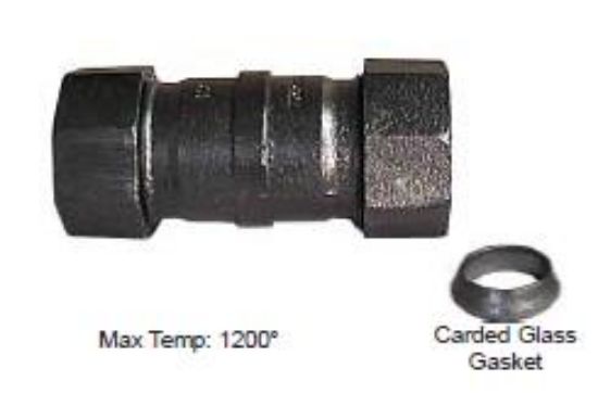 Picture of 1-1/2" Compression Fittings For Steam Coupling With High-Temperature Gasket