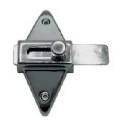 Picture of 3 1/2" Chrome-Plated SLIDE LATCH