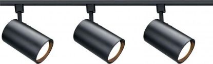 Picture of R30 Black Straight Cylinder Track-Light-Kit