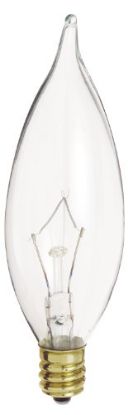 Picture of Light-Bulb Ca-shape Bent-tip Clear
