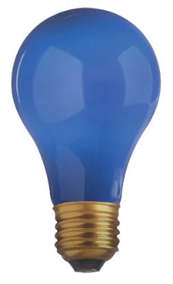 Picture of Light-Bulb A-19 Ceramic-Blue