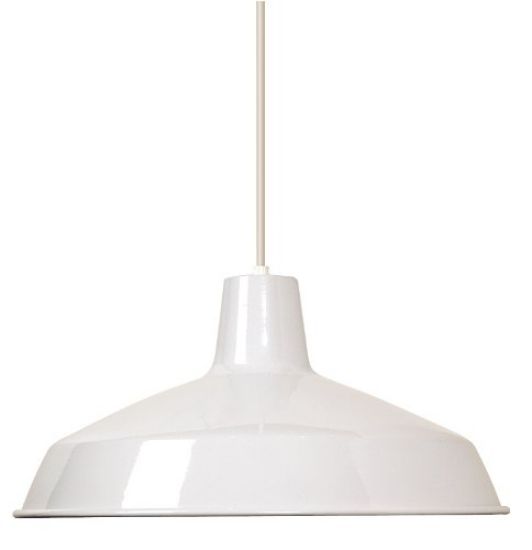 Picture of 16" White Warehouse Shade
