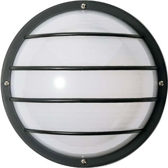 Picture of Black Round Euro Style Comp Fixt-2 PL9 Incl