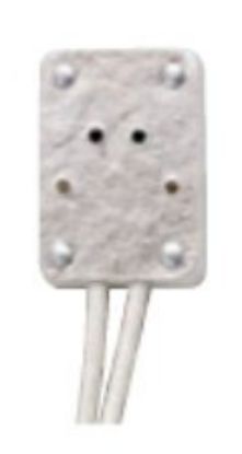 Picture of MR-16 Bi-Pin Lamp-Socket GY6.35 Base w/6" Leads