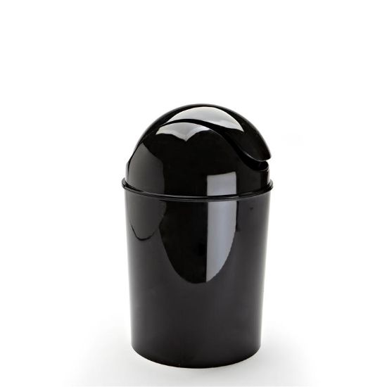Picture of Mini Trash-Can High-Gloss Black 5L